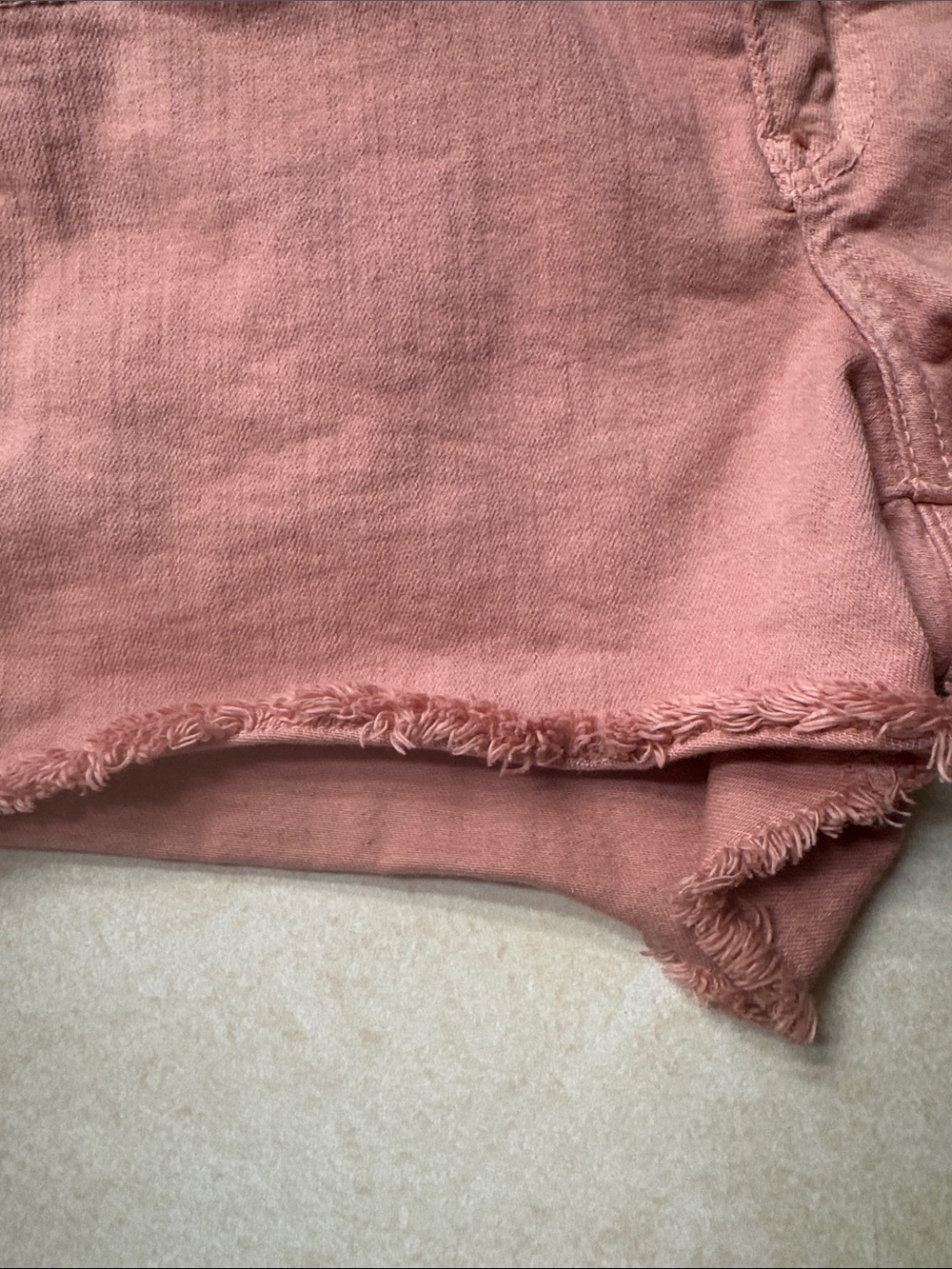 Just Black Denim shorts w/raw hem, 26 - Picture 3 of 5